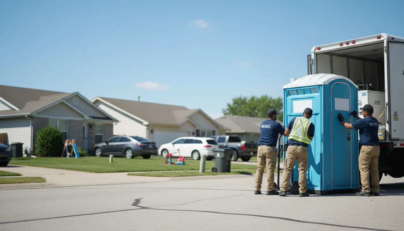 Standard Porta Potty Rentals in Big Bend, WI near me